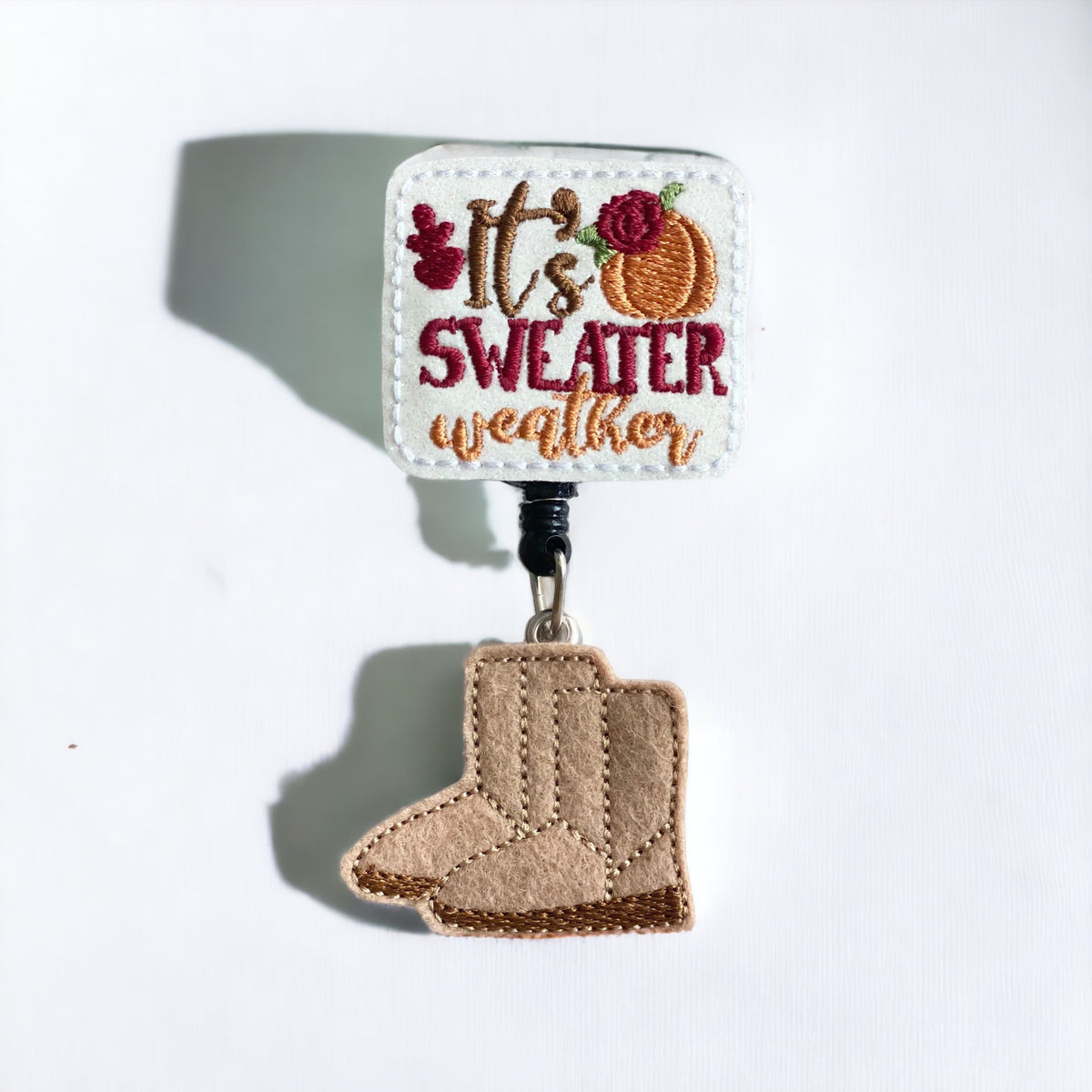 It&#39;s Sweater Weather Duo Permanent Badge Reel