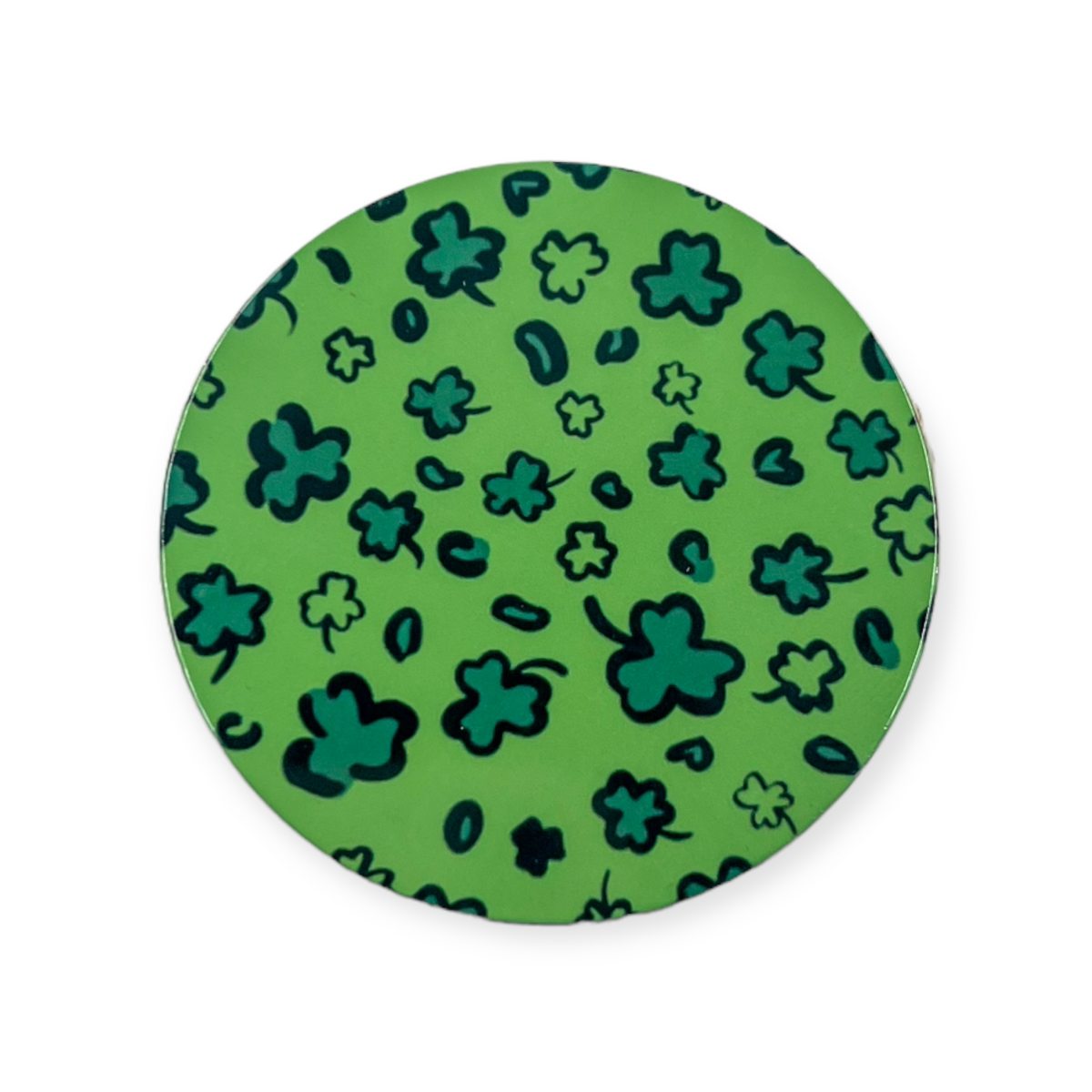 Clover Green Switchable Velcro Badge Topper