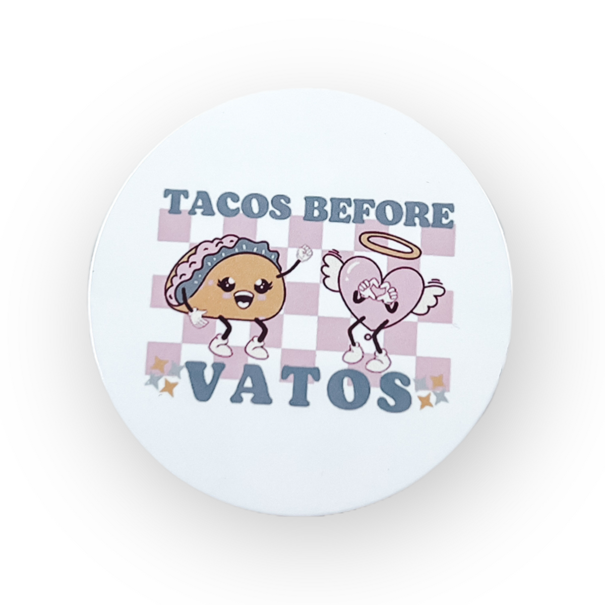 Tacos Before VatoS Switchable Velcro Badge  Topper