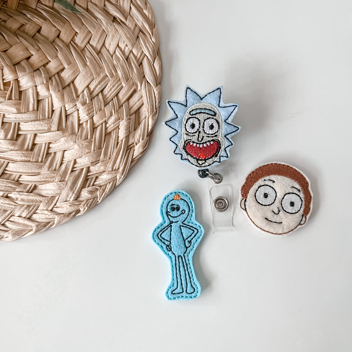 Rick and Morty  Badge Reel + Topper